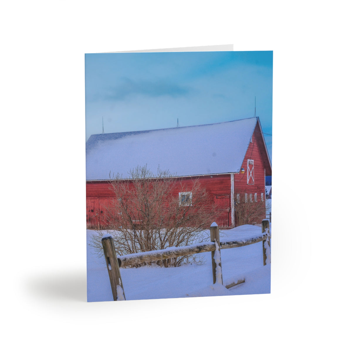 Greeting Cards (16 pcs) - Red Barn in the Adirondacks