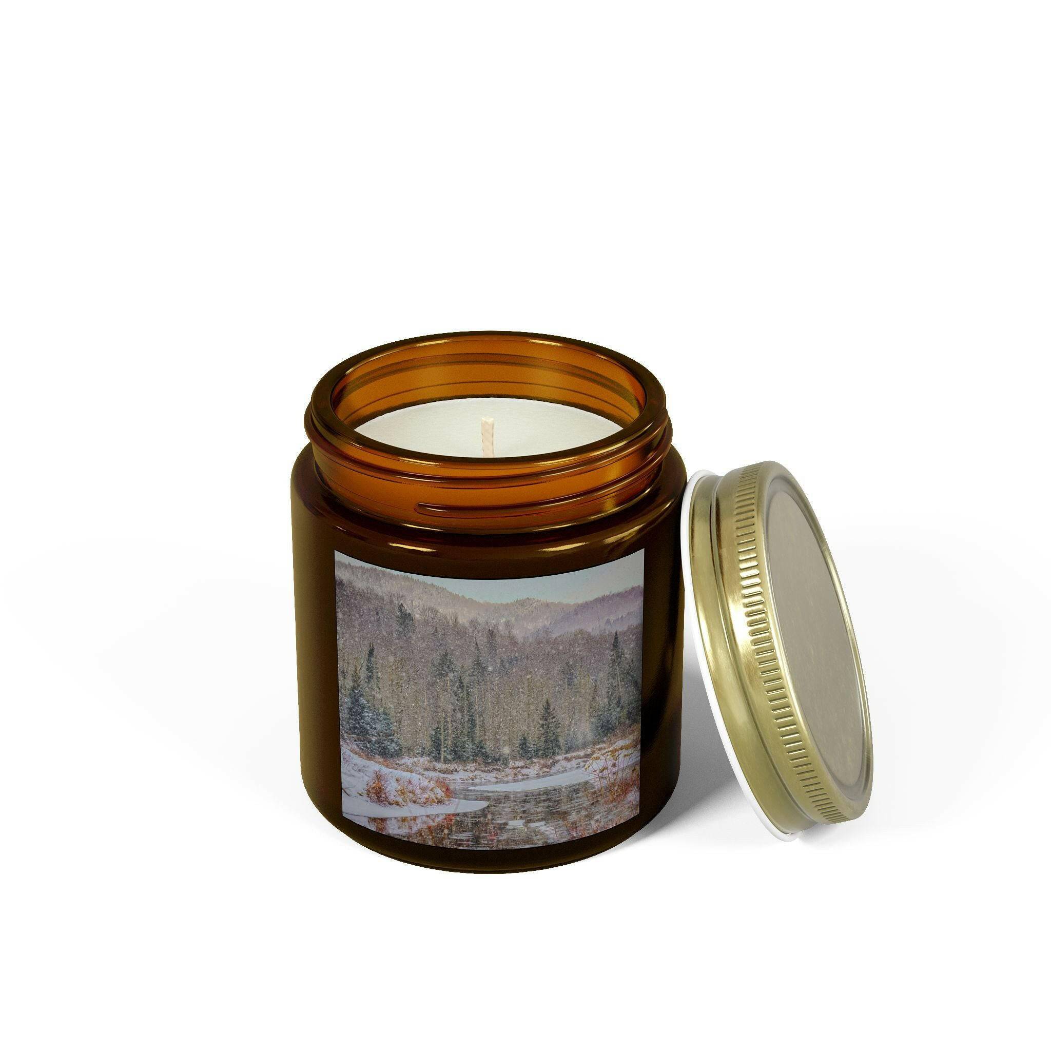 Scented Candles, Mountain Wintry Scene