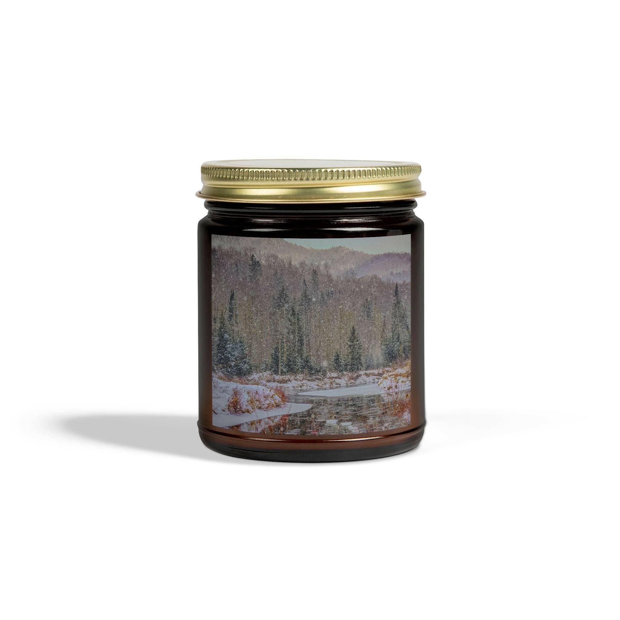 Scented Candles, Mountain Wintry Scene