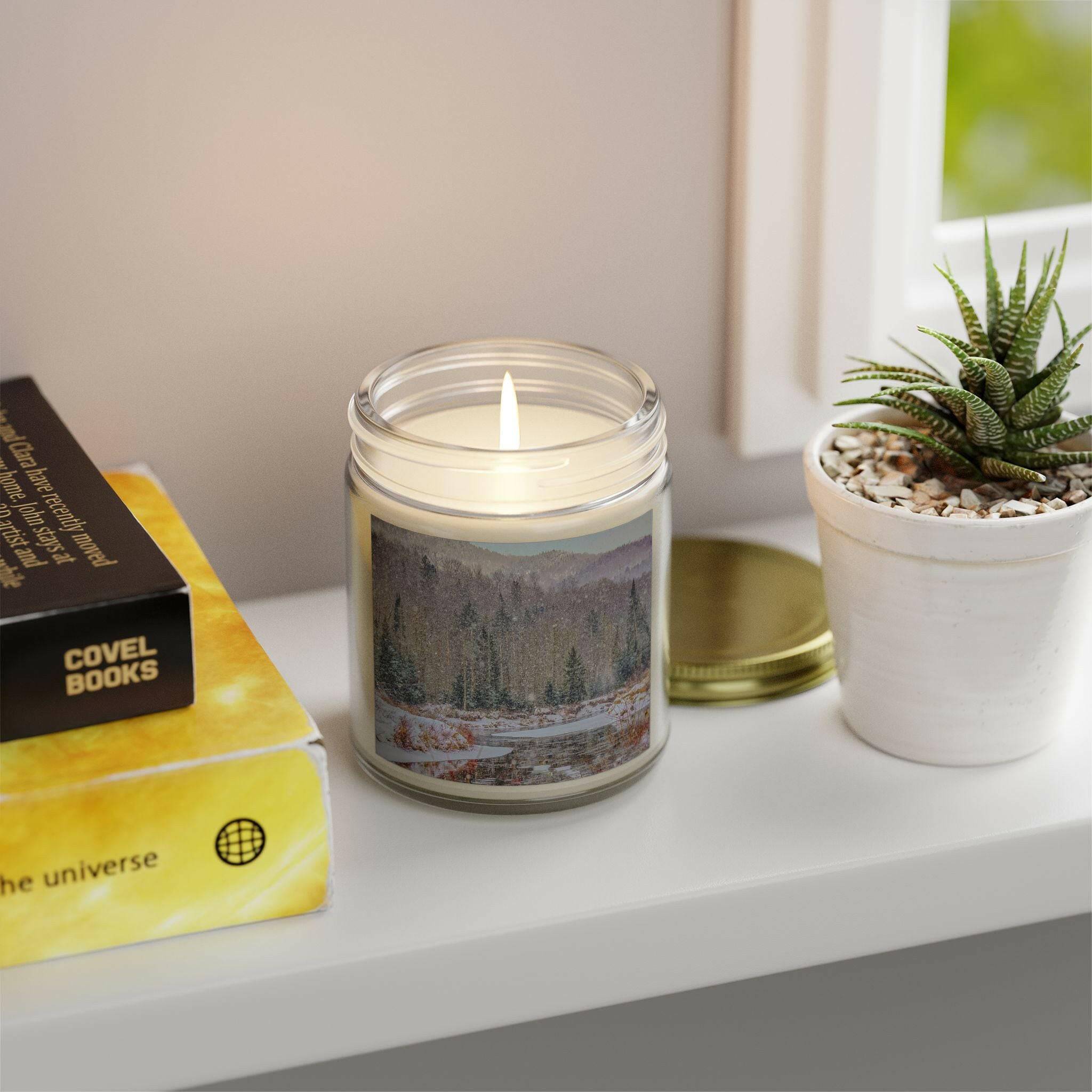 Scented Candles, Mountain Wintry Scene