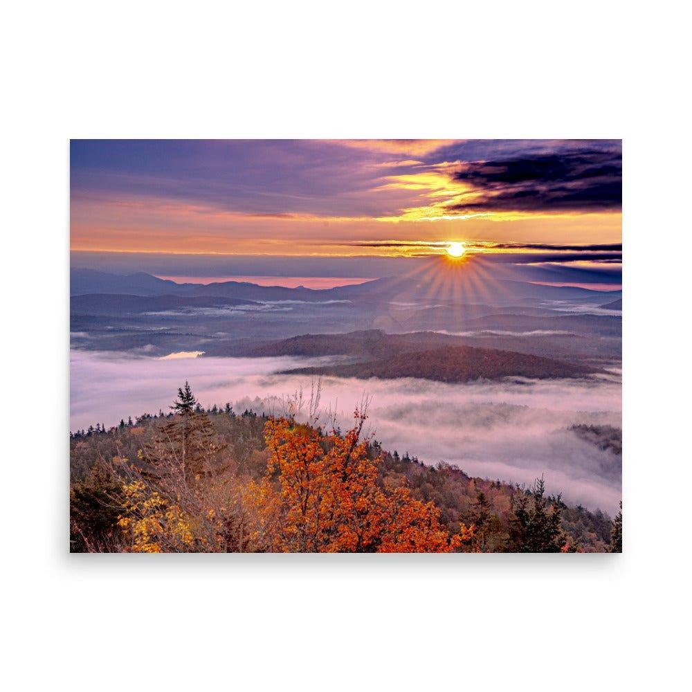 Goodnow Mountain Sunrise - Scott Waite Photography