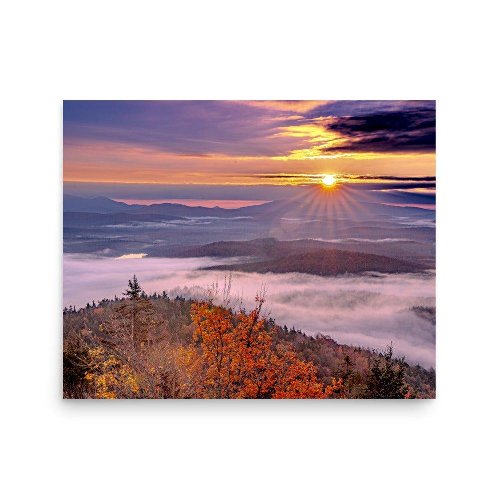 Goodnow Mountain Sunrise - Scott Waite Photography