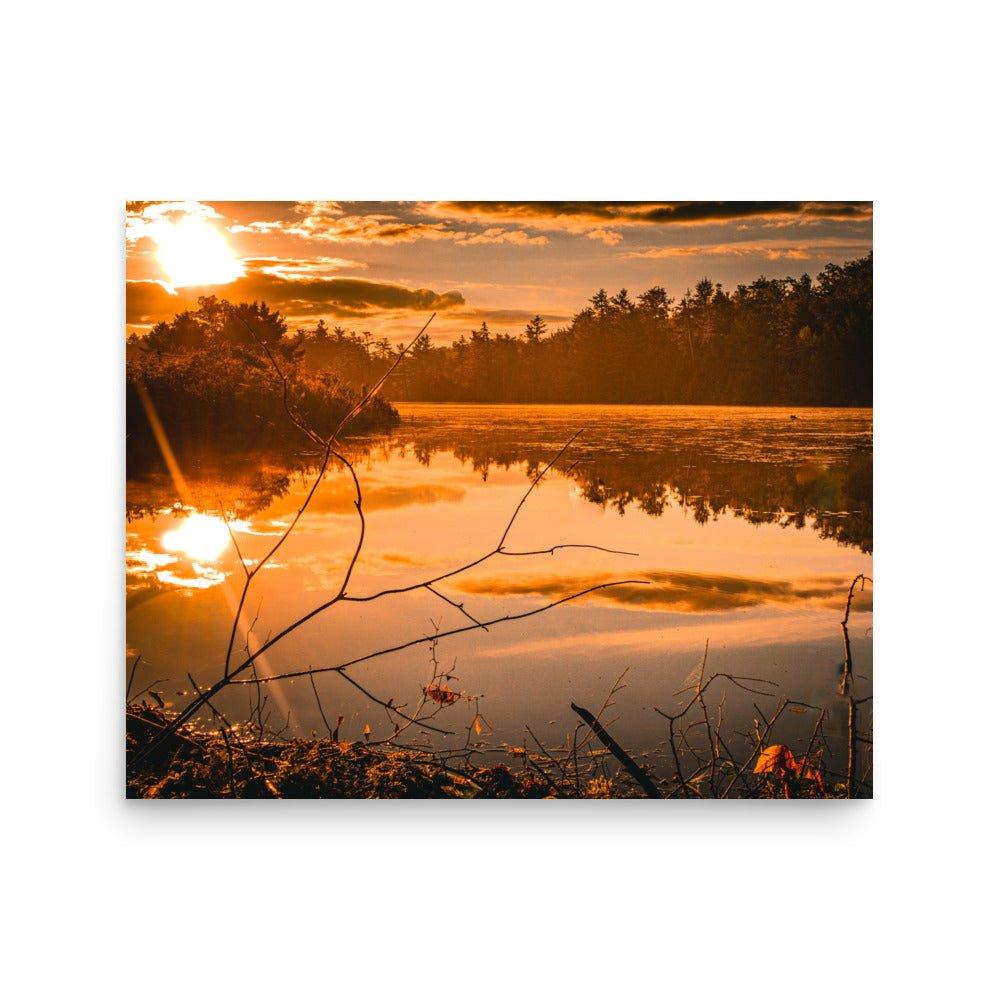 On Golden Pond - Scott Waite Photography